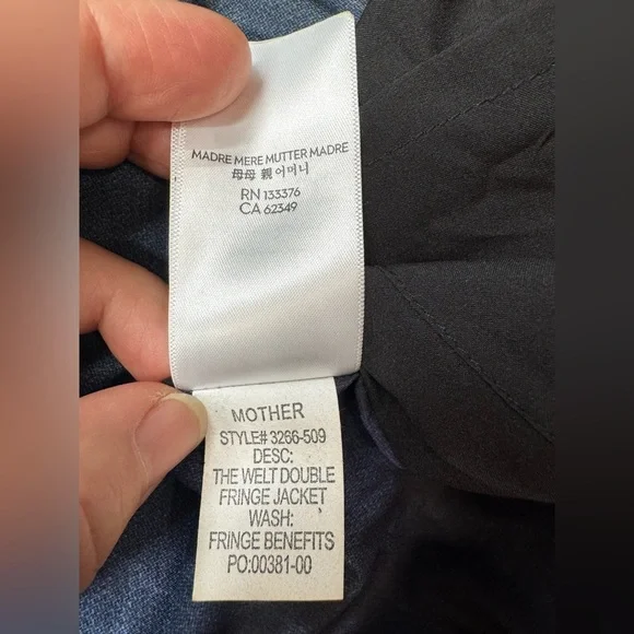 Mother Suede Fringe Jacket - Picture 9 of 10